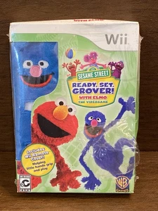 Sesame Street Ready Set Grover (Nintendo Wii 2011) w/ Wii Remote Cover—Brand NEW - Picture 1 of 6