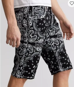 Rock Revival Deen Stretch Short - Men's Shorts in Deen H209 Size 34 NWOT - Picture 1 of 18