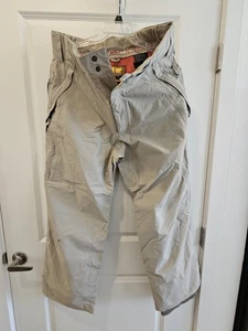 Burton Pants Mens Large Tan AK Snowboarding Snowboard Ski Snow Pants Doublure - Picture 1 of 3