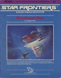 SFKH1 DRAMUNE RUN VGC! Star Frontiers TSR Adventure Module Knight Hawks SF #7805 - Picture 1 of 3