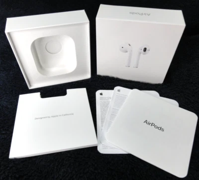 * BOX ONLY * Original Apple AirPods Pro 2nd Generation WITH manual - Image 1 of 4