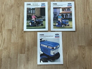 3 Ford ~ Lawn and Garden Tractors & Lawn and Garden Diesel Tractors BROCHURES - Picture 1 of 2