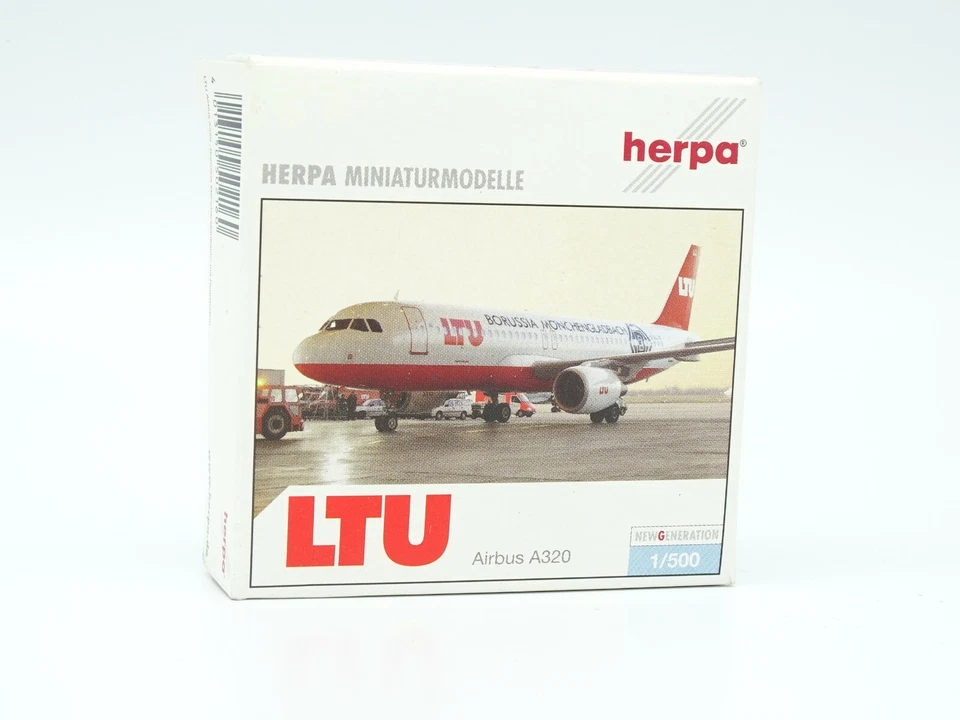 Herpa Aereo Compagnie Aeree 1/500 - Airbus A320 LTU - Immagine 1 di 1