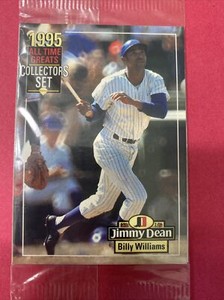 BILLY WILLIAMS Cubs ~ 1995 Jimmy Dean All Time Greats. Still In Original Package