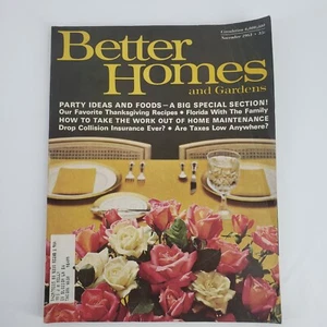 Vintage November 1963 Better Homes and Garden Magazine - Bild 1 von 9