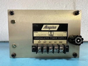 ACOPIAN U24Y100 UNREGULATED POWER SUPPLY 24V 1 AMPS NOS UNUSED - Picture 1 of 4
