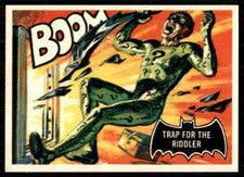 1989 Topps Batman Deluxe Reissue Edition Trap for the Riddler #45