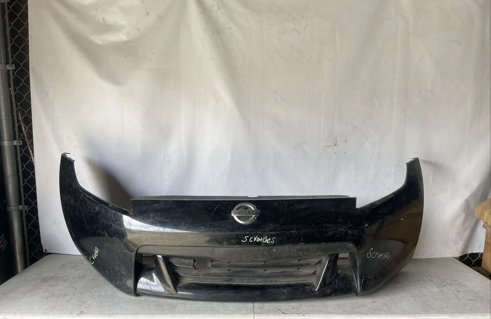 2009-2012 NISSAN 370Z FRONT BUMPER COVER W/ EMBLEM OEM - Image 1 of 4