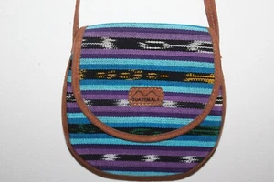 REAL Guatemala Bag Shoulder Sling Bag Cross Body , South American /Western Theme - Picture 1 of 9