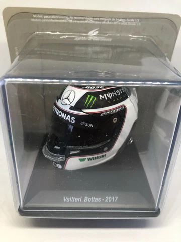 VALTTERI BOTTAS MERCEDES 2017 FORMULA 1 MINI HELMET (SCALE 1:5) BRAND NEW Cover