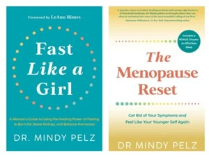 Fast Like a Girl + The Menopause Reset 2 Book set by Mindy Pelz Paperback... - Foto 1 di 5