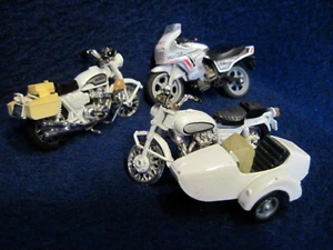 DieCast motorcycles/side car Japan/? Yamaha XS650, Honda 750Four, CX500 - parts - Picture 1 of 20