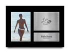 Halle Berry James Bond Die Another Day Gift Signed A4 Photo Print for Movie Fans