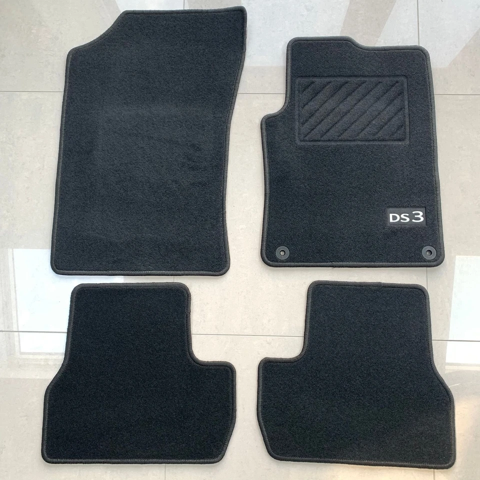 Citroen DS3 Floor Mats Set Interior 4x Carpet Tailored Fit Genuine 1613954380 - Image 1 of 4