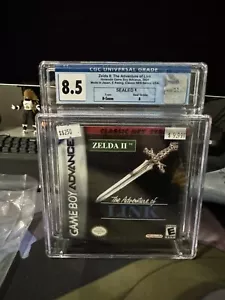 Game Boy Advance ZELDA II 2 THE ADVENTURE OF LINK - CLASIFICACIÓN CGC 8.5 Nueva Nintendo - Imagen 1 de 2