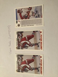 1991-92 Upper Deck Red Wings Hockey Card #5 Slava Kozlov Rookie X 3 cards - Picture 1 of 1