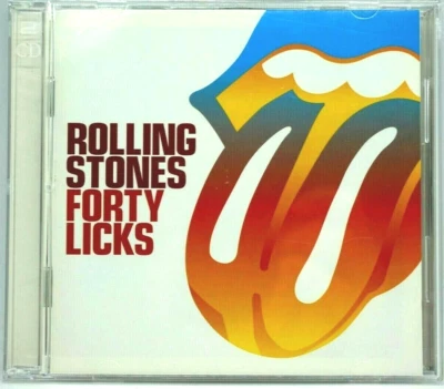The Rolling Stones : Forty Licks  - 2CD Best Of Compilation Album - OOP - Image 1 of 4