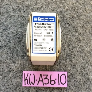 1x PC33UD69V1250TF FERRAZ SHAWMUT PROTISTOR FUSE D300084 690VAC 1250A - Picture 1 of 6