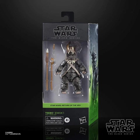 Star Wars Teebo Ewok Action Figure E9361 The Black Series Hasbro AUTHENTIC NEW Cover