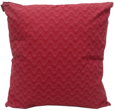 MISSONI HOME KISSENBEZUG PERKAL-BAUMWOLLE IKONISCHE EIS-CHEVRON 40X40cm FLIC T56 - Bild 1 von 3