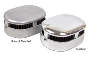 NUEVO purificador de aire pulido STF MINI-ED antiguo para Harley-Davidson - Imagen 1 de 3