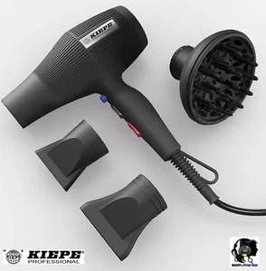 PHON ASCIUGACAPELLI PROFESSIONALE KIEPE THOOR IONI 2100W 2 BECCUCCI 1 DIFFUSORE - Foto 1 di 8