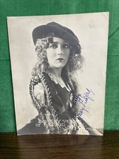 VTG. Photograph Dorothy Vernon of Haddon Hall Signed MARY PICKFORD Rahmn, C.1924