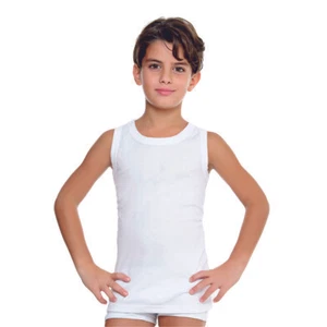 3 canotte bimbo e ragazzo cotone pettinato ENRICO COVERI art. ET4102 - Foto 1 di 4