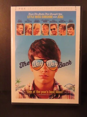 THE WAY WAY BACK-Hard to fit in, teen dragged to beach w/ mom & boyfriend--DVD - Image 1 of 4