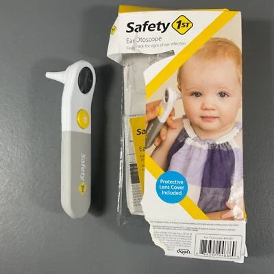 Otoscopio de seguridad para primera oreja para bebés con luz LED suave pantalla resistente a arañazos Foto 1 de 4