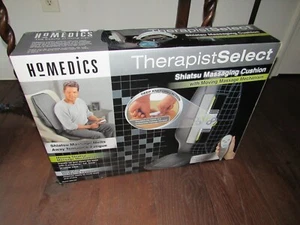 HOMEDICS SBM-200 THERAPIST SELECT CUSCINO MASSAGGIANTE SHIATSU SEDILE NUOVO CON SCATOLA - Foto 1 di 3