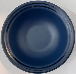 Pfaltzgraff USA "Morning Light" Vintage Dark Blue Cereal Bowl 1993-98 - Picture 1 of 3