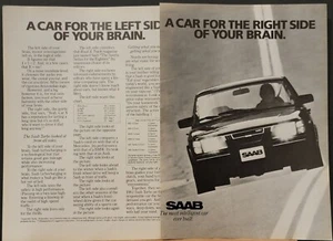 Pubblicità stampa auto Saab Turbo 1982 - Foto 1 di 1