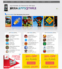 Site Web d'applications pour applications iPhone applications 100 % automatisé profit instantané à vendre