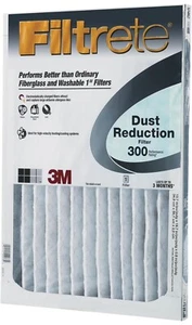 Filtrete 16x25x1 Air Filter, MPR 300 MERV 5, Dust Reduction, 4 Filters - Picture 1 of 2