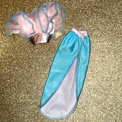 Barbie Superstar Christie PJ Vintage Twice As Nice Blue & Pink Reversible Set ⭐️ - Image 1 of 4