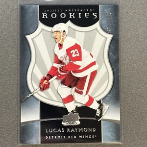 2021 Upper Deck Artifacts 2005-06 Retro Rookies Lucas Raymond #’d 891/999 #1 RC - Picture 1 of 2
