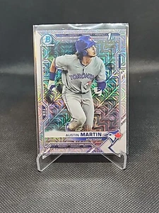 2021 Bowman Chrome Mega Box Mojo Refractor 1st Austin Martin #BCP-87  Twins - Picture 1 of 2