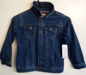 365 Kids Garanimals Boys Dinasour  Jean Jacket Size 5 - Picture 1 of 6