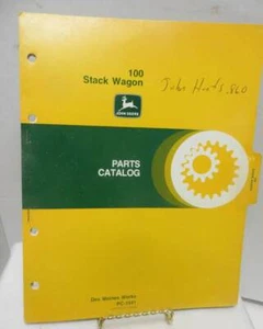 Catálogo de piezas John Deere 100 Stack Wagon y 100 Stack Mover - Imagen 1 de 2