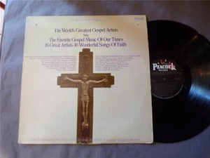 Various Artists Greatest Gospel Artists 16 Wonderful Songs Of Faith Peacock - Picture 1 of 1