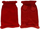 Mirage Pet Products Plain Knit Pet Sweater, Large, Red