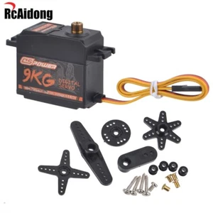 RC-Modelle Digital Servo 9KG Metall-Getriebe Für 1/8 1/10 RC Auto Boot Flugzeug - Bild 1 von 8