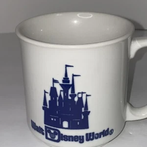 Walt Disney World Coffee Mug Blue  Castle Cup Japan - Picture 1 of 8
