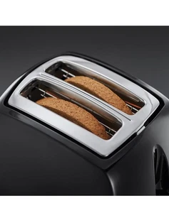 Russell Hobbs Textures 2-Slice Toaster - Black (21641) - Picture 1 of 16