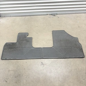 WeatherTech 2005-2010 Honda Odyssey 1st Row W48 Gray Floor Mats - Picture 1 of 4