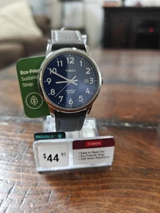 Timex Easy Reader Indiglo Herrenuhr NEU TW2V75200 blaues Zifferblatt T1 - Bild 1 von 5