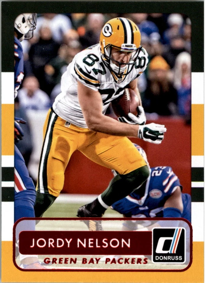 2015 Donruss Red #84 Jordy Nelson - FB - Image 1 of 2