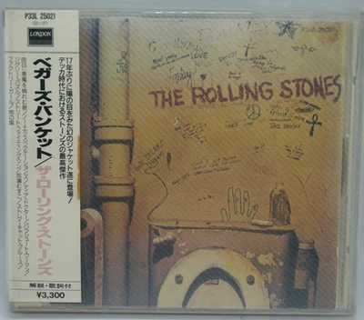 The Rolling Stones : Beggars Banquet  CD (Japan 1987 Press) P33L 25021 RARE - Image 1 of 4