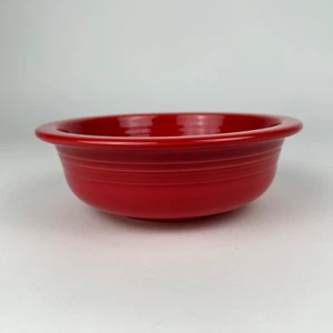 Fiesta Ware scharlachrot 8 1/4" große Servierschüssel HLC Fiestaware Homer Laughlin - Bild 1 von 11
